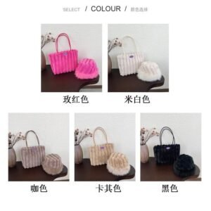 Plush Tote Bag + Hat